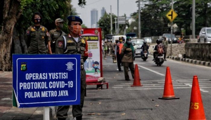 PSBB Hari Pertama Jakarta, Sebanyak Lebih 220 Pelanggar Ditindak!